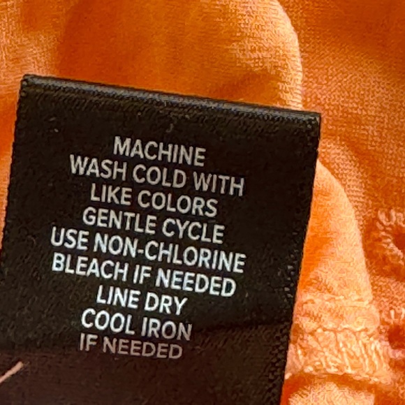 Torrid 3X Peach Eyelet Embroidered Peplum Tank | Adjustable Straps Boho Summer - Picture 13 of 13